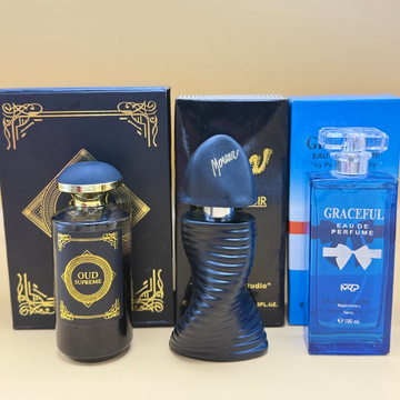💫 Oud Supreme + Morina + Gracefull – Premium Perfume Trio (100ml Each)
