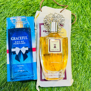 👑 Ameer Al Oud + Gracefull – Premium Unisex Perfume Combo (100ml Each)