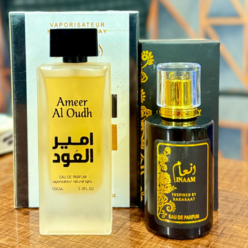 🖤 Ameer Al Oud + INAM – Premium Oud Combo (100ml Each)