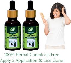 🪰 Anti Lice Herbal Hair Oil (Pack of 2) – Fast Nit & Lice Removal