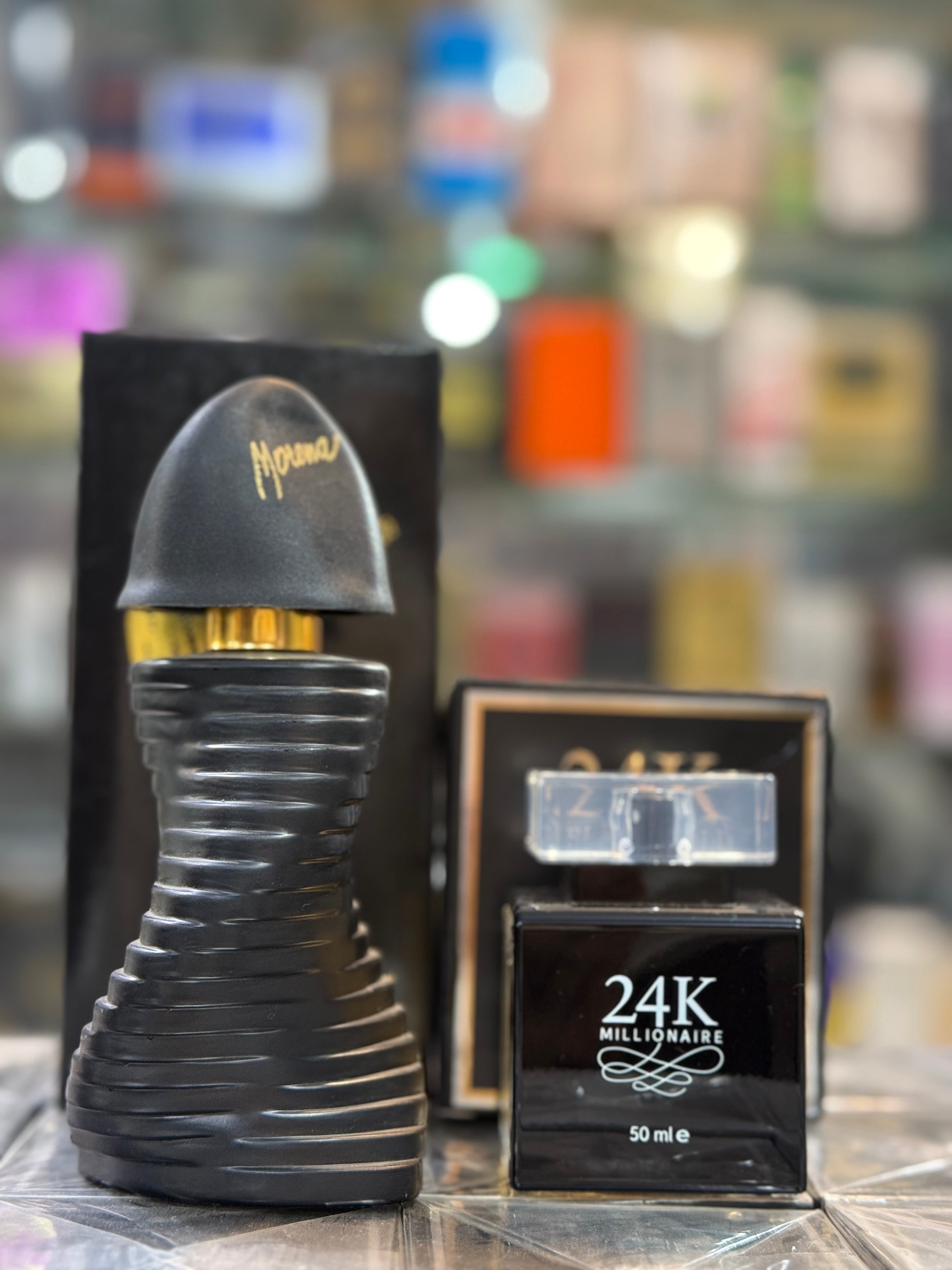 💎 Morina + 24K Black – Premium Perfume Combo (100ml Each)