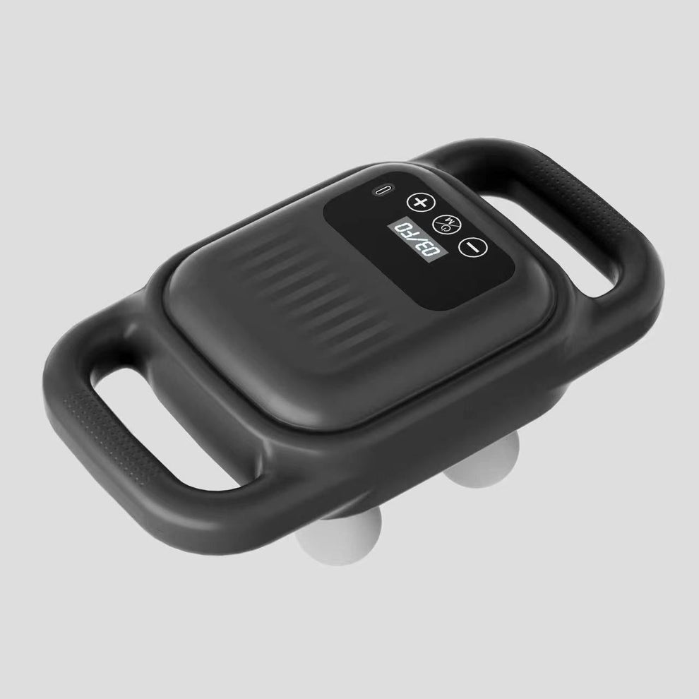 4-Head Deep Tissue Massage Gun – Full Body Relief 💪✨