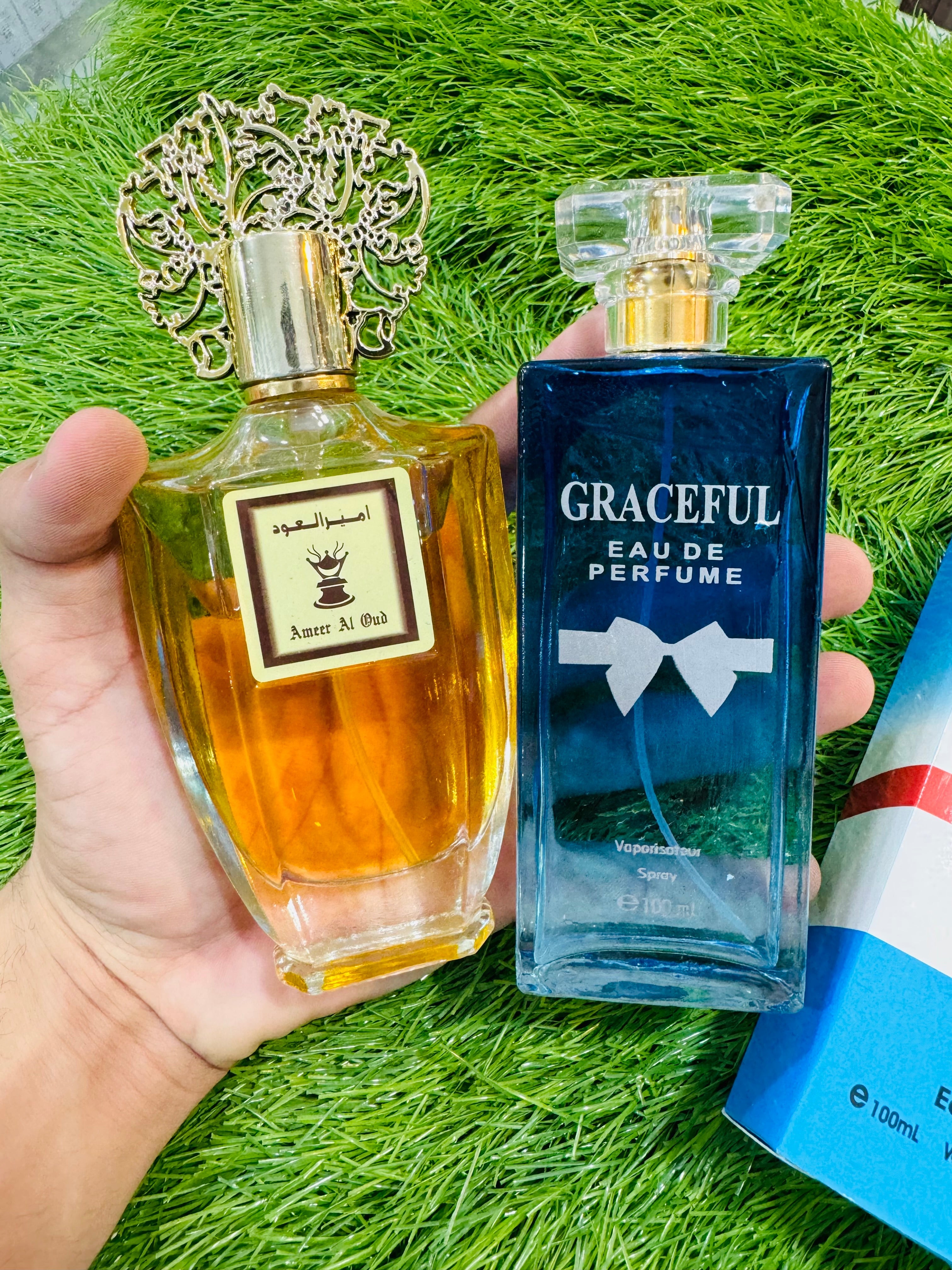 👑 Ameer Al Oud + Gracefull – Premium Unisex Perfume Combo (100ml Each)