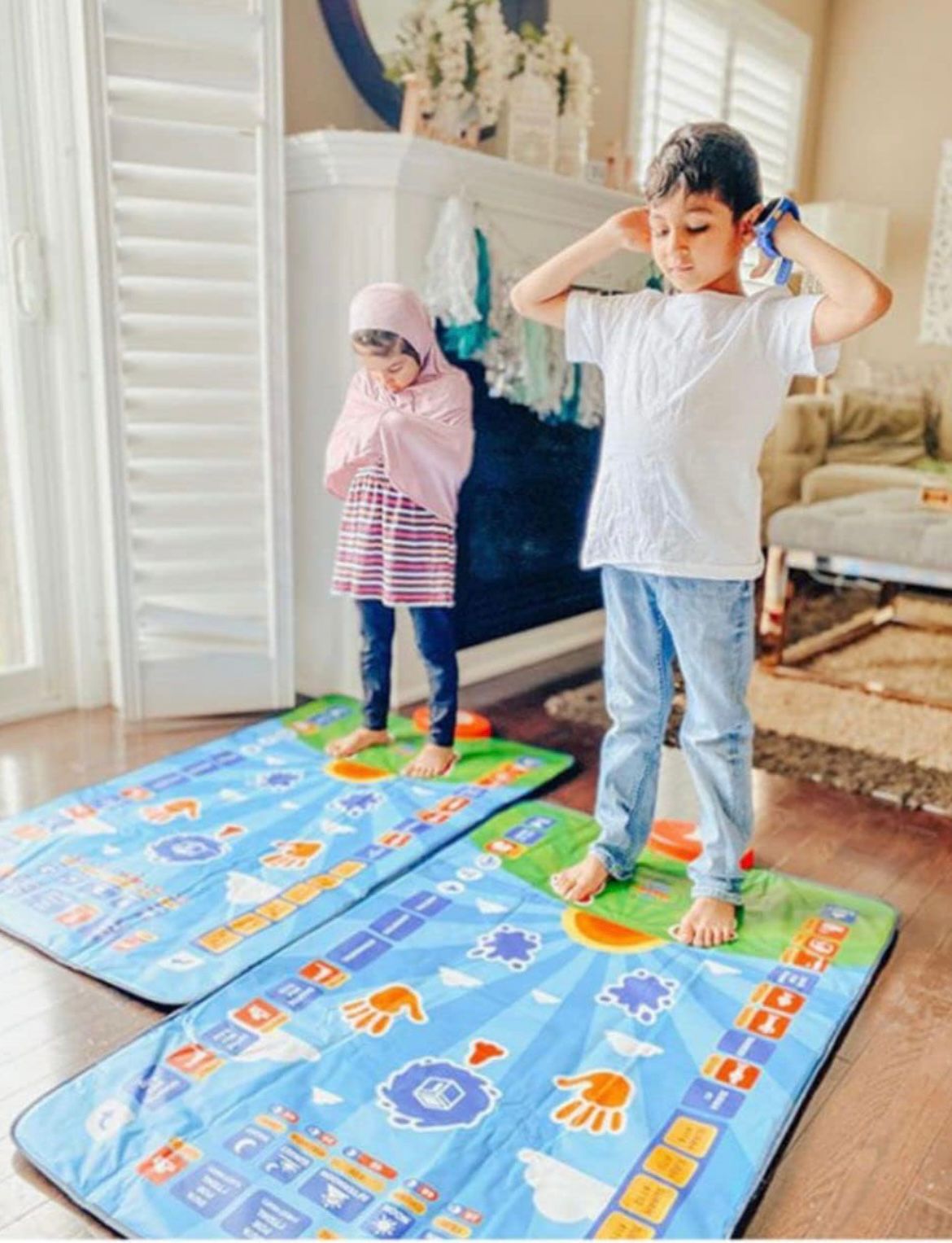 🕌 Interactive Prayer Mat for Kids – Learn Salah in a Fun Way! 🌙