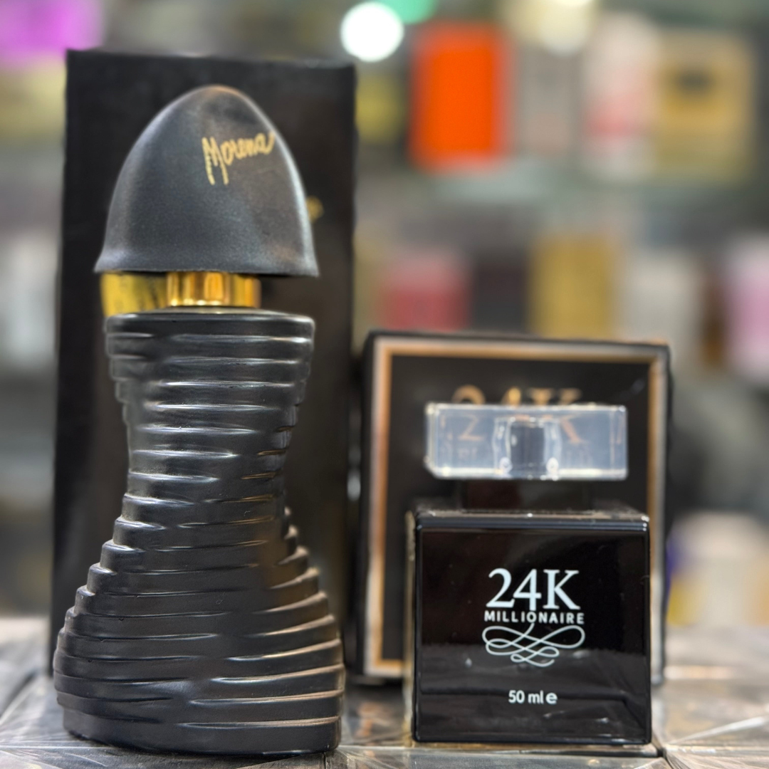 💎 Morina + 24K Black – Premium Perfume Combo (100ml Each)