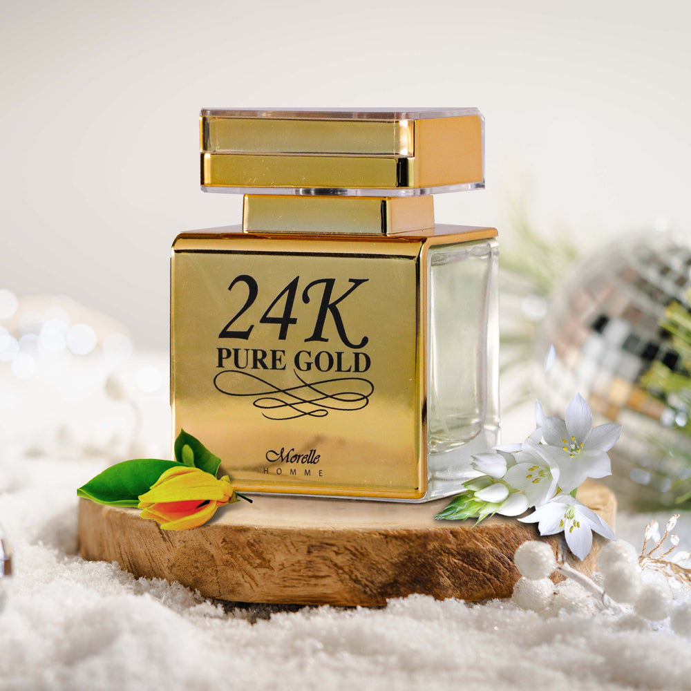🏆 24K Pure Gold + 24K Pure Black – Premium Oud Perfume Combo (100ml Each)