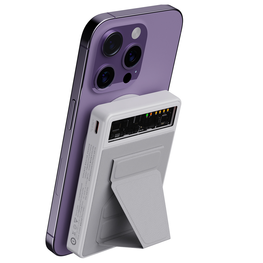 🔋 Magnetic Powerbank with Foldable Stand