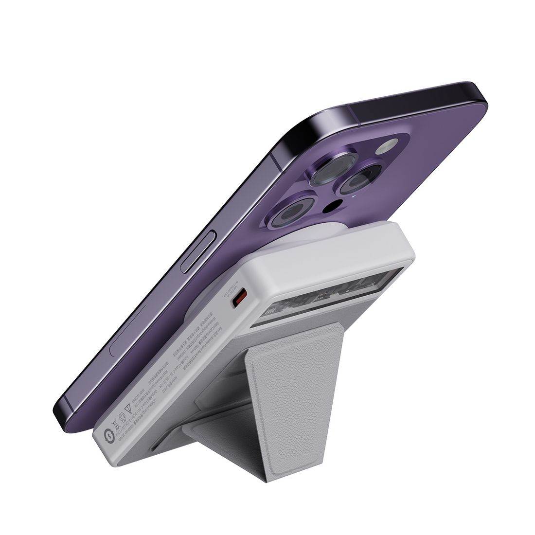 🔋 Magnetic Powerbank with Foldable Stand